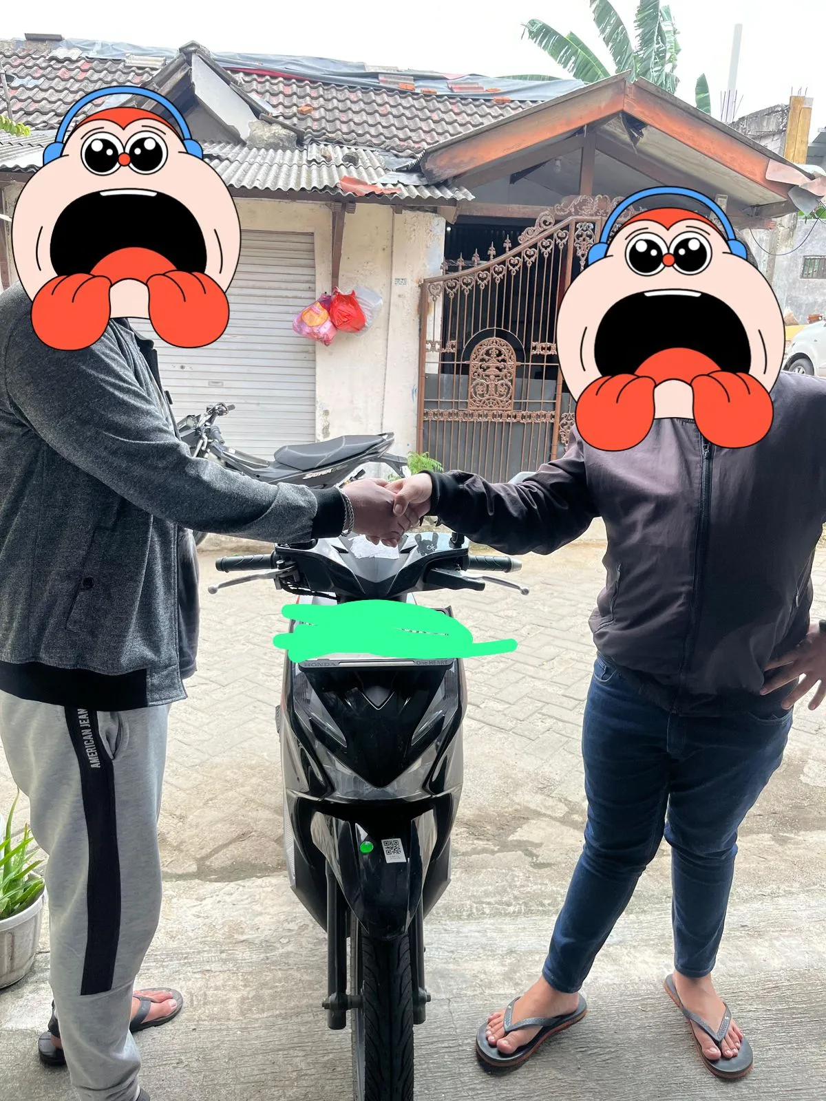 Dokumentasi customer Honda Beat CBS Sporty 2025 bekas Tangerang Kota