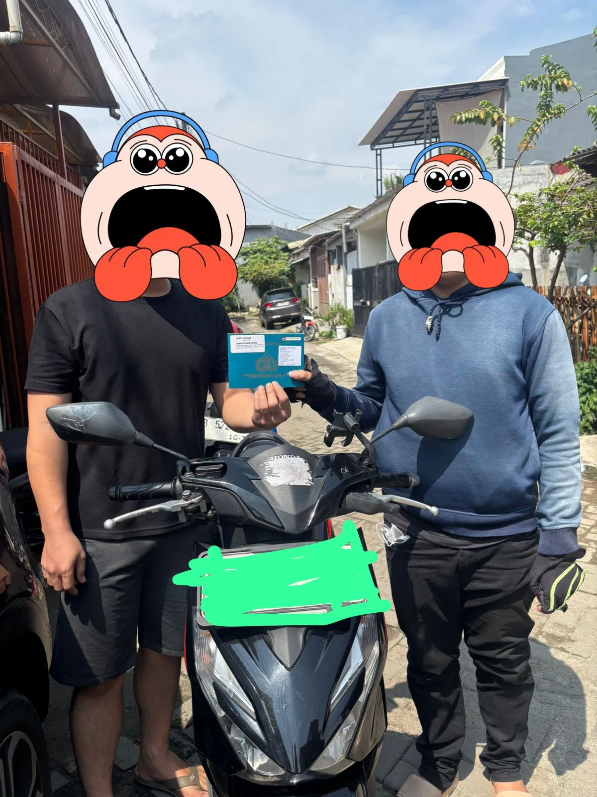 Dokumentasi customer Honda Beat CBS Sporty 2025 bekas Tangerang Kota