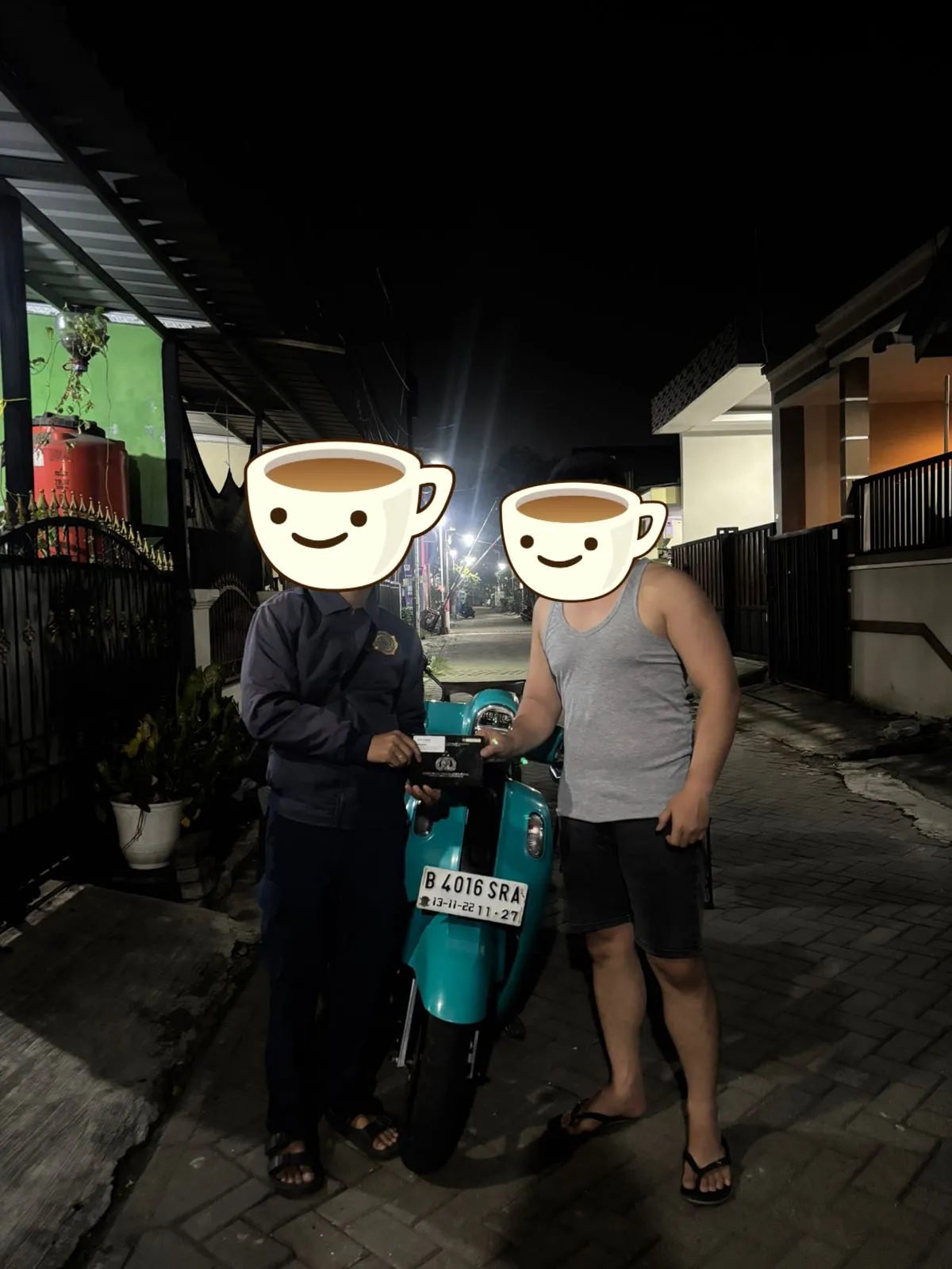 Dokumentasi customer Yamaha Fazzio 125cc 2022 bekas Tangerang Kota