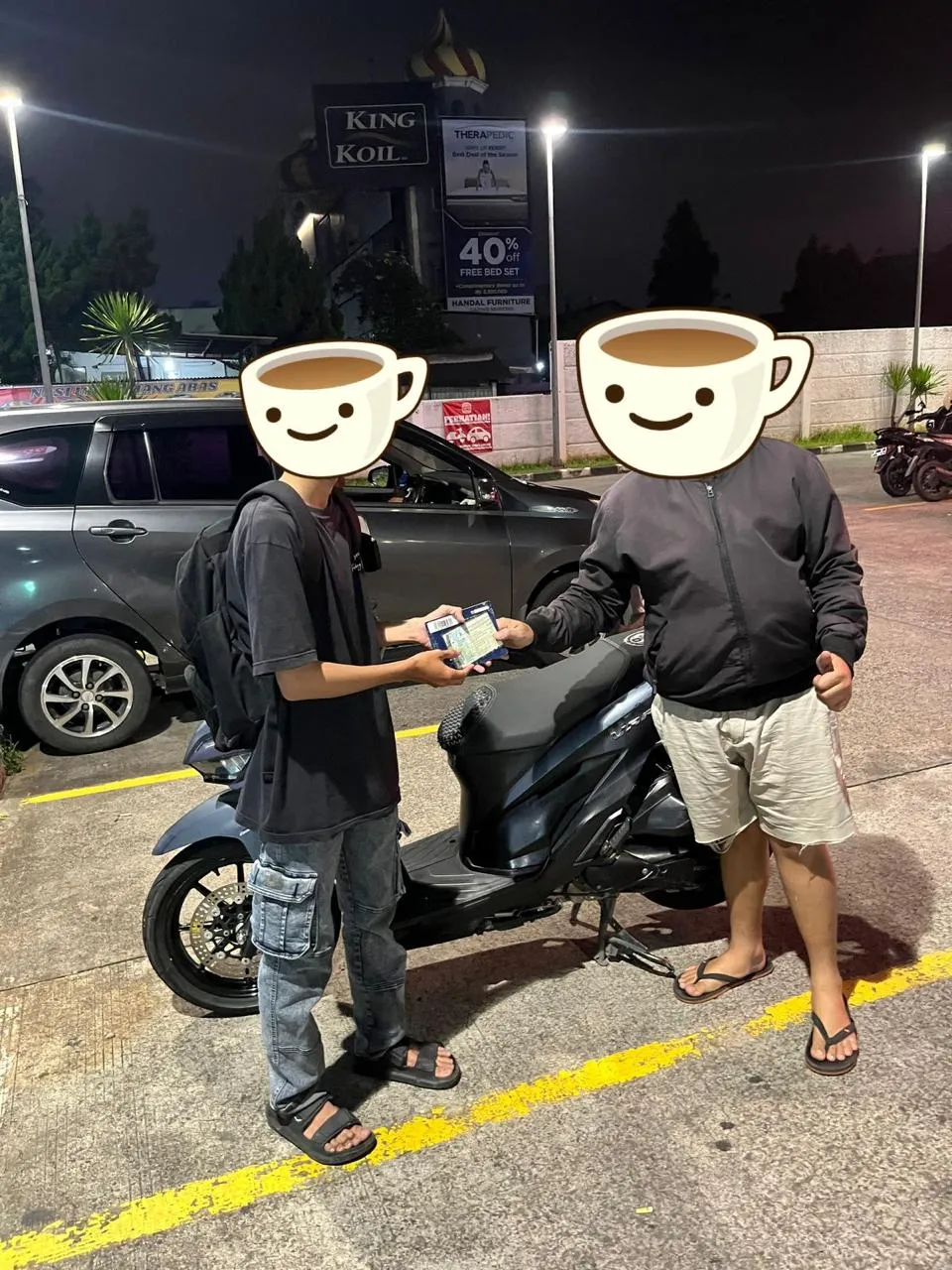 Dokumentasi customer Honda Vario 125cc CBS 2024 bekas Tangerang Kota