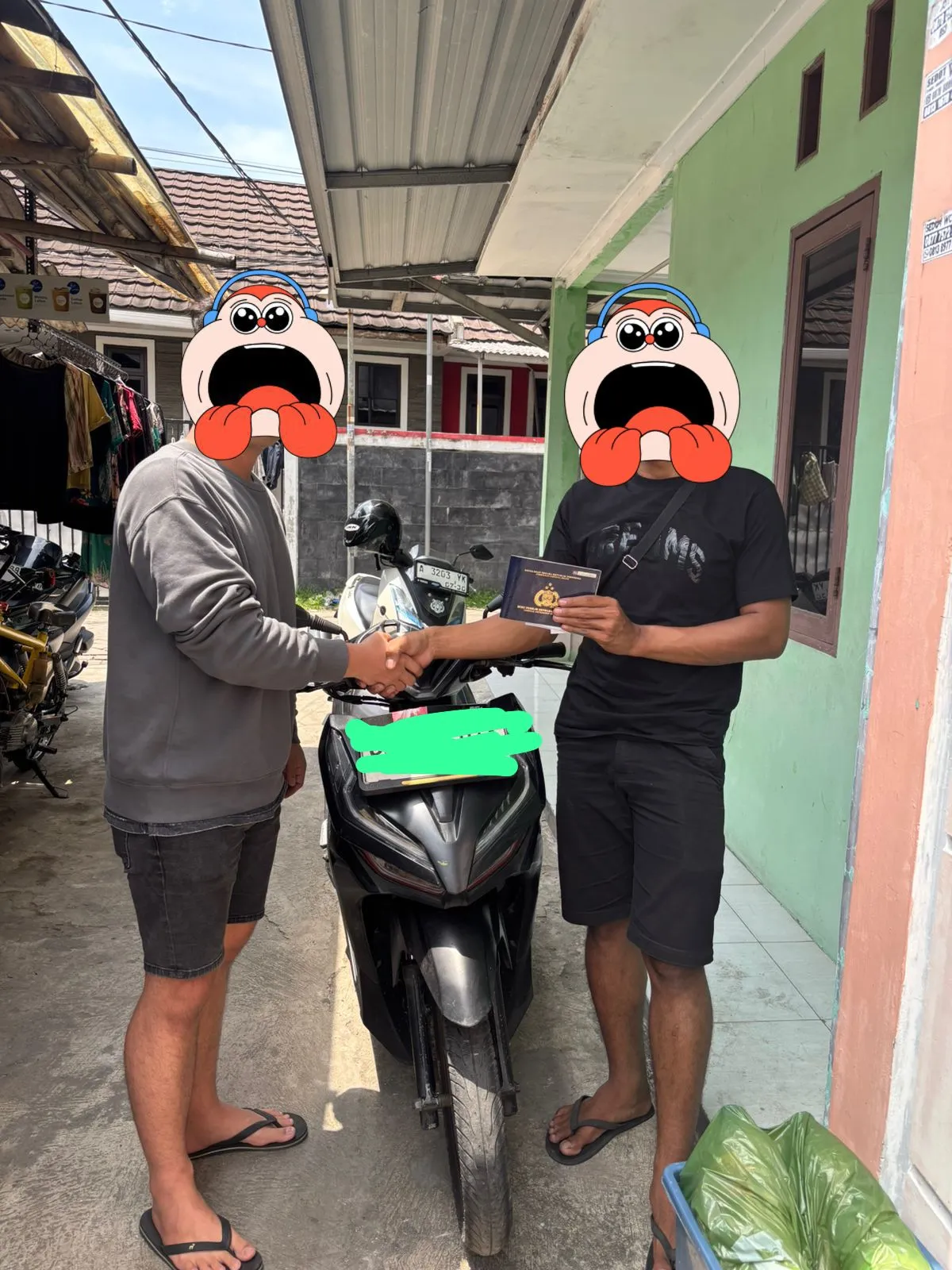 Dokumentasi customer Honda Vario 160 Keyless 2021 bekas Tangerang Kota
